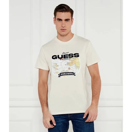 GUESS T-shirt | Regular Fit ze sklepu Gomez Fashion Store w kategorii T-shirty męskie - zdjęcie 184973119