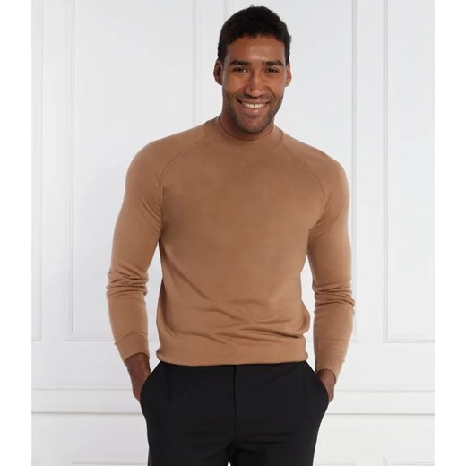 BOSS BLACK Wełniany sweter Perfino | Regular Fit ze sklepu Gomez Fashion Store w kategorii Swetry męskie - zdjęcie 184973138