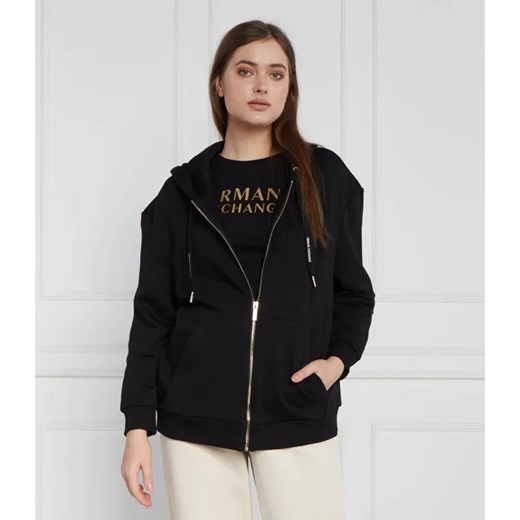 Armani Exchange Bluza | Regular Fit ze sklepu Gomez Fashion Store w kategorii Bluzy damskie - zdjęcie 184973265