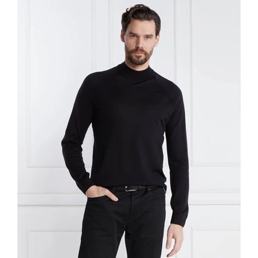 BOSS BLACK Wełniany sweter Perfino | Regular Fit ze sklepu Gomez Fashion Store w kategorii Swetry męskie - zdjęcie 184973286
