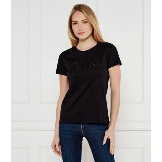 GUESS T-shirt | Regular Fit ze sklepu Gomez Fashion Store w kategorii Bluzki damskie - zdjęcie 184973537