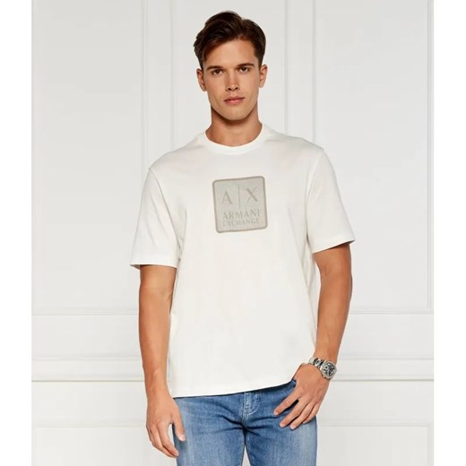 Armani Exchange T-shirt | Regular Fit ze sklepu Gomez Fashion Store w kategorii T-shirty męskie - zdjęcie 184973555