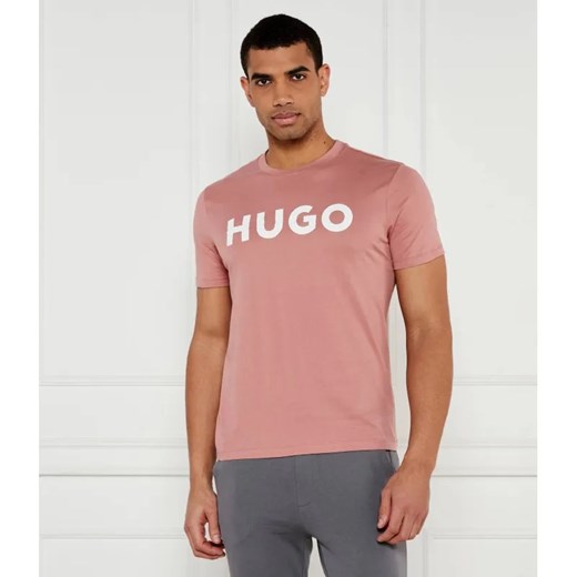HUGO T-shirt Dulivio | Regular Fit ze sklepu Gomez Fashion Store w kategorii T-shirty męskie - zdjęcie 184973565