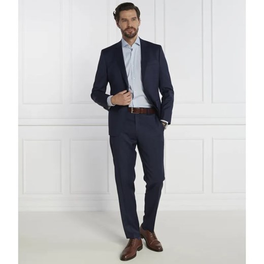 BOSS BLACK Wełniany garnitur Huge | Slim Fit ze sklepu Gomez Fashion Store w kategorii Garnitury męskie - zdjęcie 184973609