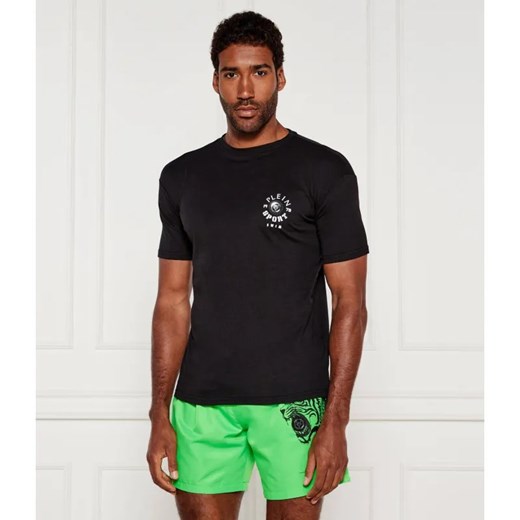 Plein Sport T-shirt | Regular Fit ze sklepu Gomez Fashion Store w kategorii T-shirty męskie - zdjęcie 184973627