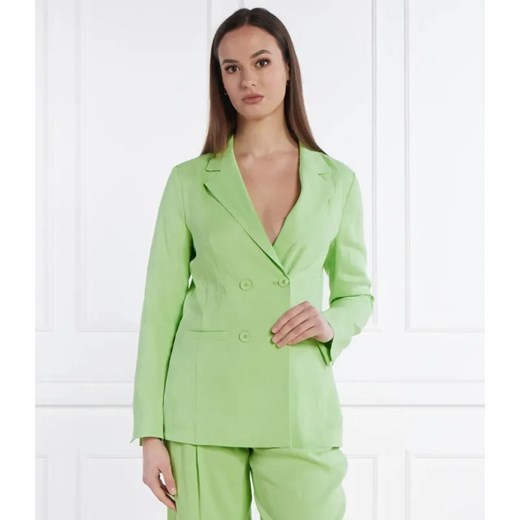 Marc Cain Lniana marynarka | Regular Fit ze sklepu Gomez Fashion Store w kategorii Marynarki damskie - zdjęcie 184973637