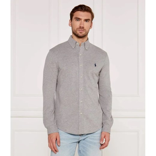 POLO RALPH LAUREN Koszula | Regular Fit | pique ze sklepu Gomez Fashion Store w kategorii Koszule męskie - zdjęcie 184973685
