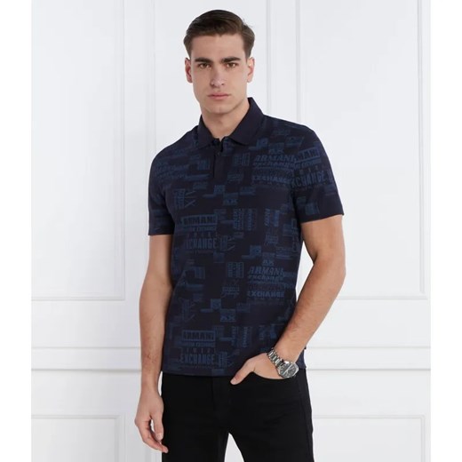 Armani Exchange Polo | Regular Fit ze sklepu Gomez Fashion Store w kategorii T-shirty męskie - zdjęcie 184973695