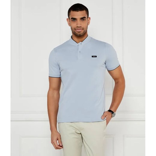 Calvin Klein Polo | Slim Fit | stretch pique ze sklepu Gomez Fashion Store w kategorii T-shirty męskie - zdjęcie 184973736