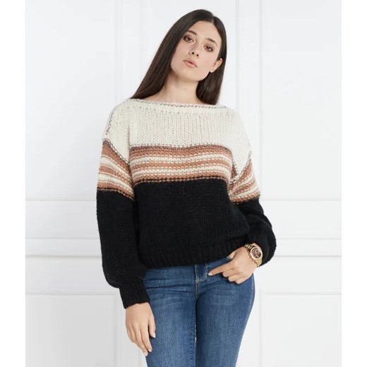 Liu Jo Sweter | Regular Fit | z dodatkiem wełny ze sklepu Gomez Fashion Store w kategorii Swetry damskie - zdjęcie 184973746
