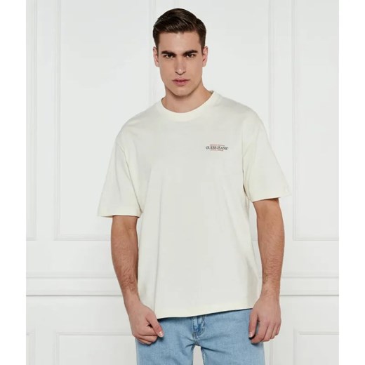Guess Jeans T-shirt AMERICAN | Oversize fit ze sklepu Gomez Fashion Store w kategorii T-shirty męskie - zdjęcie 184973756