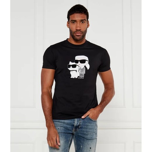 Karl Lagerfeld T-shirt | Regular Fit ze sklepu Gomez Fashion Store w kategorii T-shirty męskie - zdjęcie 184973759