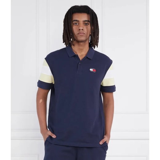 Tommy Jeans Polo TJM RLX FABRIC MIX | Relaxed fit ze sklepu Gomez Fashion Store w kategorii T-shirty męskie - zdjęcie 184973769