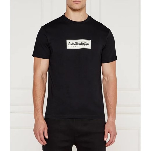 Napapijri T-shirt S-BOX LOGO | Relaxed fit ze sklepu Gomez Fashion Store w kategorii T-shirty męskie - zdjęcie 184973786