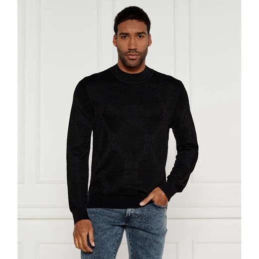 HUGO Sweter Sylor | Regular Fit | z dodatkiem wełny ze sklepu Gomez Fashion Store w kategorii Swetry męskie - zdjęcie 184973806