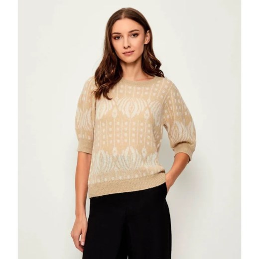Joop! Wełniany sweter Kathe | Regular Fit ze sklepu Gomez Fashion Store w kategorii Swetry damskie - zdjęcie 184973889
