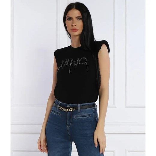 Liu Jo T-shirt | Regular Fit ze sklepu Gomez Fashion Store w kategorii Bluzki damskie - zdjęcie 184973907