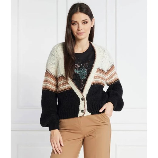 Liu Jo Kardigan | Regular Fit | z dodatkiem wełny ze sklepu Gomez Fashion Store w kategorii Swetry damskie - zdjęcie 184973908