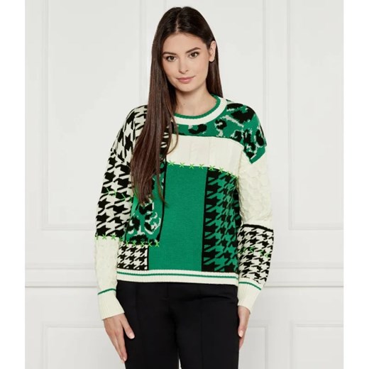 Marc Cain Wełniany sweter | Regular Fit ze sklepu Gomez Fashion Store w kategorii Swetry damskie - zdjęcie 184973915