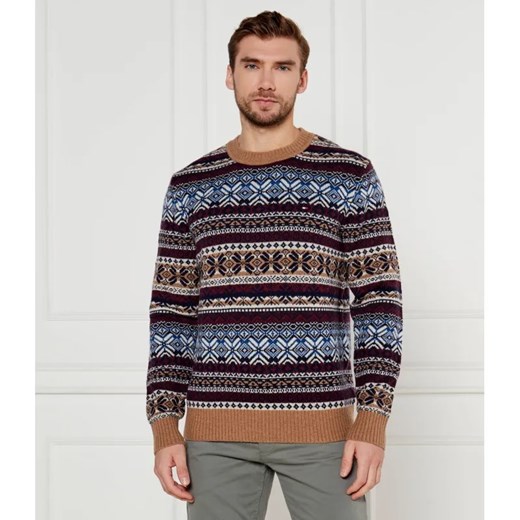 Tommy Hilfiger Wełniany sweter | Regular Fit ze sklepu Gomez Fashion Store w kategorii Swetry męskie - zdjęcie 184974037