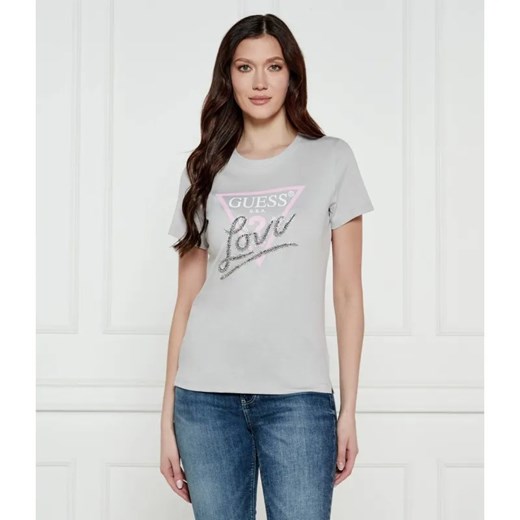 GUESS T-shirt | Regular Fit ze sklepu Gomez Fashion Store w kategorii Bluzki damskie - zdjęcie 184974058