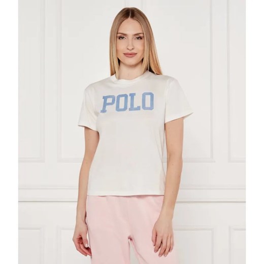 POLO RALPH LAUREN T-shirt | Regular Fit ze sklepu Gomez Fashion Store w kategorii Bluzki damskie - zdjęcie 184974108