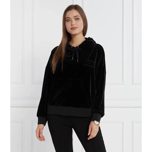 Armani Exchange Bluza | Regular Fit ze sklepu Gomez Fashion Store w kategorii Bluzy damskie - zdjęcie 184974159