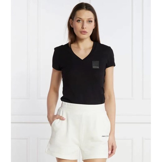 Armani Exchange T-shirt | Regular Fit ze sklepu Gomez Fashion Store w kategorii Bluzki damskie - zdjęcie 184974175