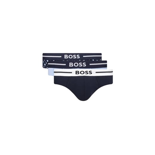 BOSS BLACK Slipy 3-pack HipBr 3P Bold Design ze sklepu Gomez Fashion Store w kategorii Majtki męskie - zdjęcie 184974178