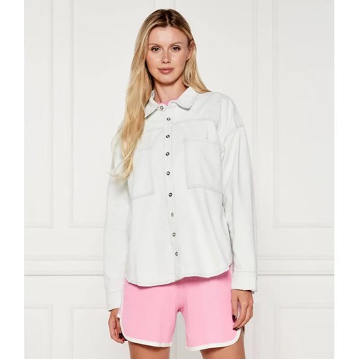 One Teaspoon Jeansowa koszula DARIA | Oversize fit ze sklepu Gomez Fashion Store w kategorii Koszule damskie - zdjęcie 184974215