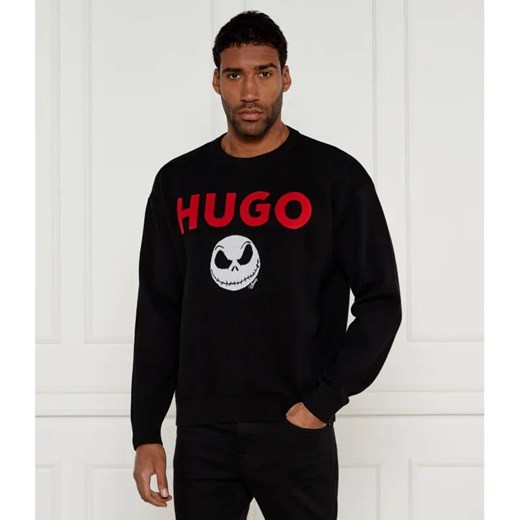 HUGO Sweter HUGO x Disney Selm_NBC | Loose fit ze sklepu Gomez Fashion Store w kategorii Swetry męskie - zdjęcie 184974237