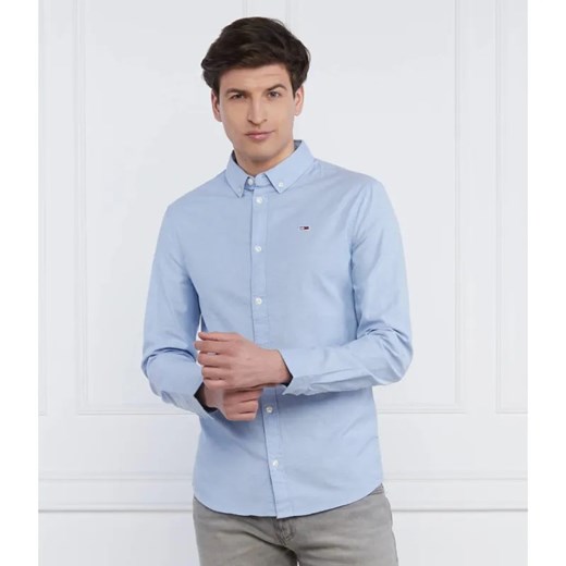 Tommy Jeans Koszula | Slim Fit | oxford ze sklepu Gomez Fashion Store w kategorii Koszule męskie - zdjęcie 184974256