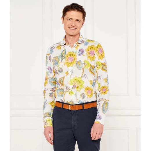 Stenströms Lniana koszula | Slim Fit ze sklepu Gomez Fashion Store w kategorii Koszule męskie - zdjęcie 184974298