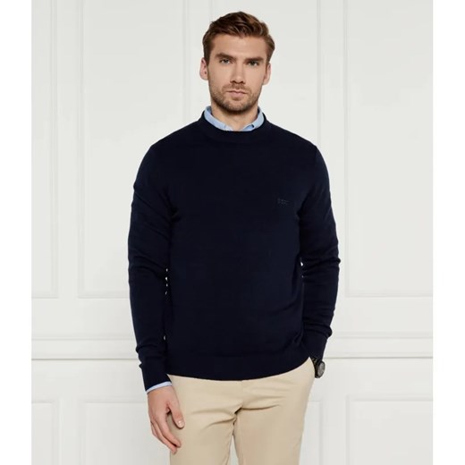 BOSS BLACK Wełniany sweter Ebacio | Regular Fit ze sklepu Gomez Fashion Store w kategorii Swetry męskie - zdjęcie 184974409