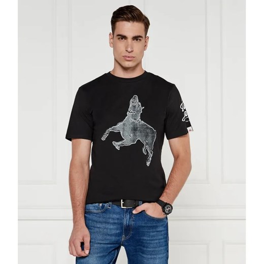 Replay T-shirt | Regular Fit ze sklepu Gomez Fashion Store w kategorii T-shirty męskie - zdjęcie 184974525
