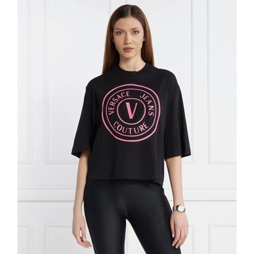 Versace Jeans Couture T-shirt | Oversize fit ze sklepu Gomez Fashion Store w kategorii Bluzki damskie - zdjęcie 184974527