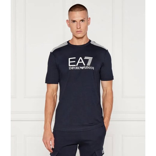 EA7 T-shirt | Regular Fit ze sklepu Gomez Fashion Store w kategorii T-shirty męskie - zdjęcie 184974548