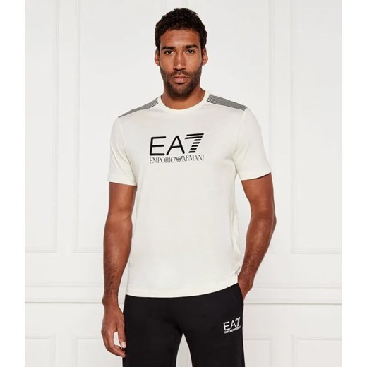 EA7 T-shirt | Regular Fit ze sklepu Gomez Fashion Store w kategorii T-shirty męskie - zdjęcie 184974599