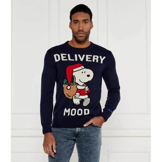 ST.Barth Sweter Heron ST. BARTH X PEANUTS | Regular Fit | z dodatkiem wełny i kaszmiru ze sklepu Gomez Fashion Store w kategorii Swetry męskie - zdjęcie 184974738