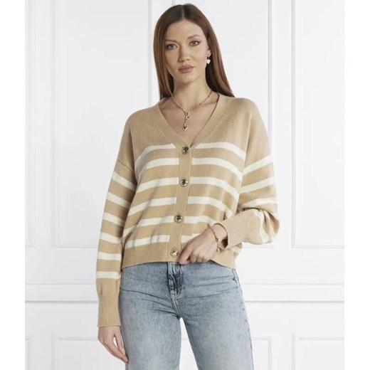 GUESS Kardigan | Regular Fit | z dodatkiem wełny ze sklepu Gomez Fashion Store w kategorii Swetry damskie - zdjęcie 184974847