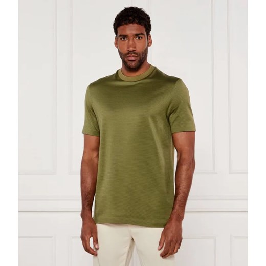 BOSS BLACK T-shirt H-Thompson 432 | Regular Fit | mercerised ze sklepu Gomez Fashion Store w kategorii T-shirty męskie - zdjęcie 184974857