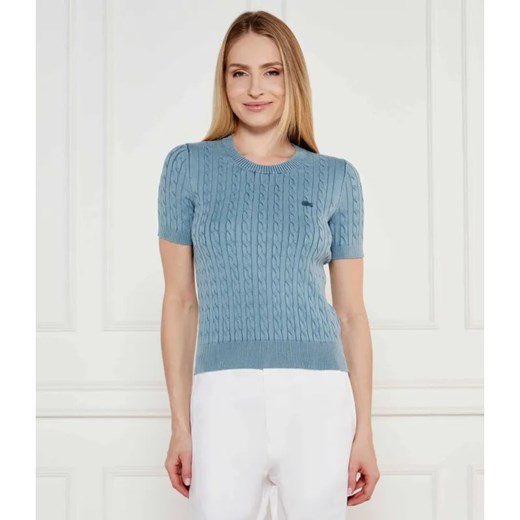 Lacoste Sweter | Regular Fit ze sklepu Gomez Fashion Store w kategorii Swetry damskie - zdjęcie 184974865