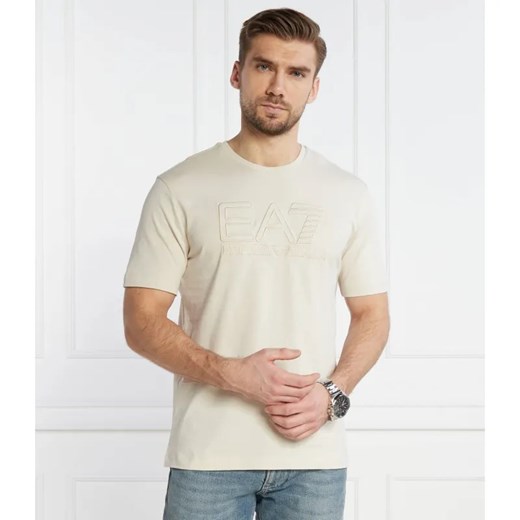 EA7 T-shirt | Regular Fit ze sklepu Gomez Fashion Store w kategorii T-shirty męskie - zdjęcie 184974945