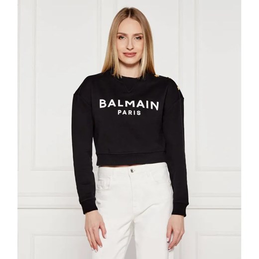 Balmain Bluza | Cropped Fit ze sklepu Gomez Fashion Store w kategorii Bluzy damskie - zdjęcie 184975039