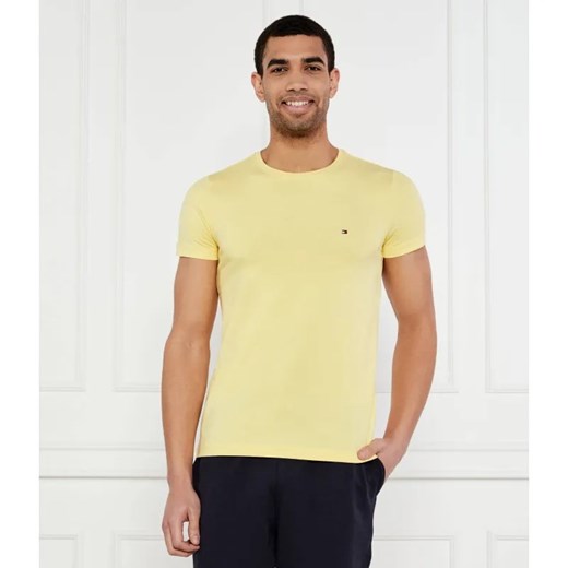 Tommy Hilfiger T-shirt | Slim Fit | stretch ze sklepu Gomez Fashion Store w kategorii T-shirty męskie - zdjęcie 184975049