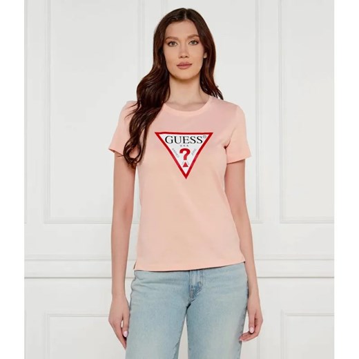 GUESS T-shirt | Regular Fit ze sklepu Gomez Fashion Store w kategorii Bluzki damskie - zdjęcie 184975156