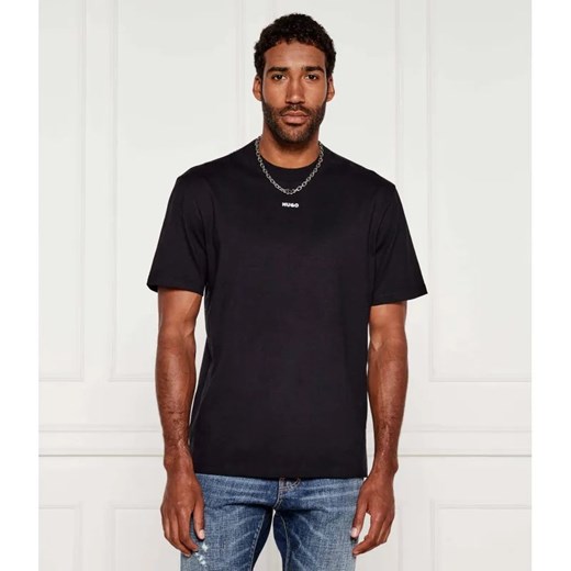 HUGO T-shirt Dapolino | Regular Fit ze sklepu Gomez Fashion Store w kategorii T-shirty męskie - zdjęcie 184975189