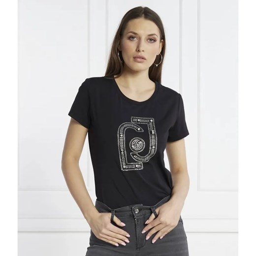 Liu Jo T-shirt | Regular Fit ze sklepu Gomez Fashion Store w kategorii Bluzki damskie - zdjęcie 184975226