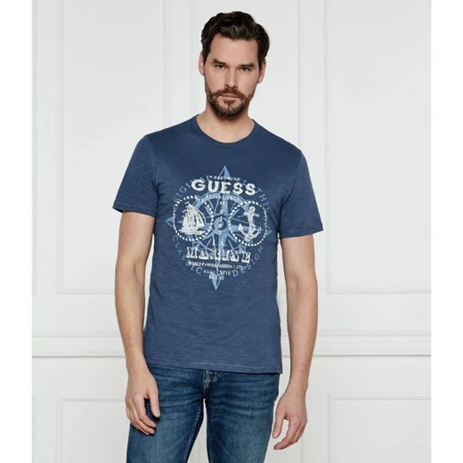 GUESS T-shirt | Regular Fit ze sklepu Gomez Fashion Store w kategorii T-shirty męskie - zdjęcie 184975356