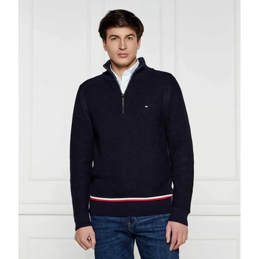 Tommy Hilfiger Sweter | Regular Fit ze sklepu Gomez Fashion Store w kategorii Swetry męskie - zdjęcie 184975359